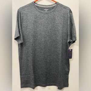 Flag & Anthem MadeFlex Men's Charcoal Heather Short Sleeve T-Shirt Sizs Medium M